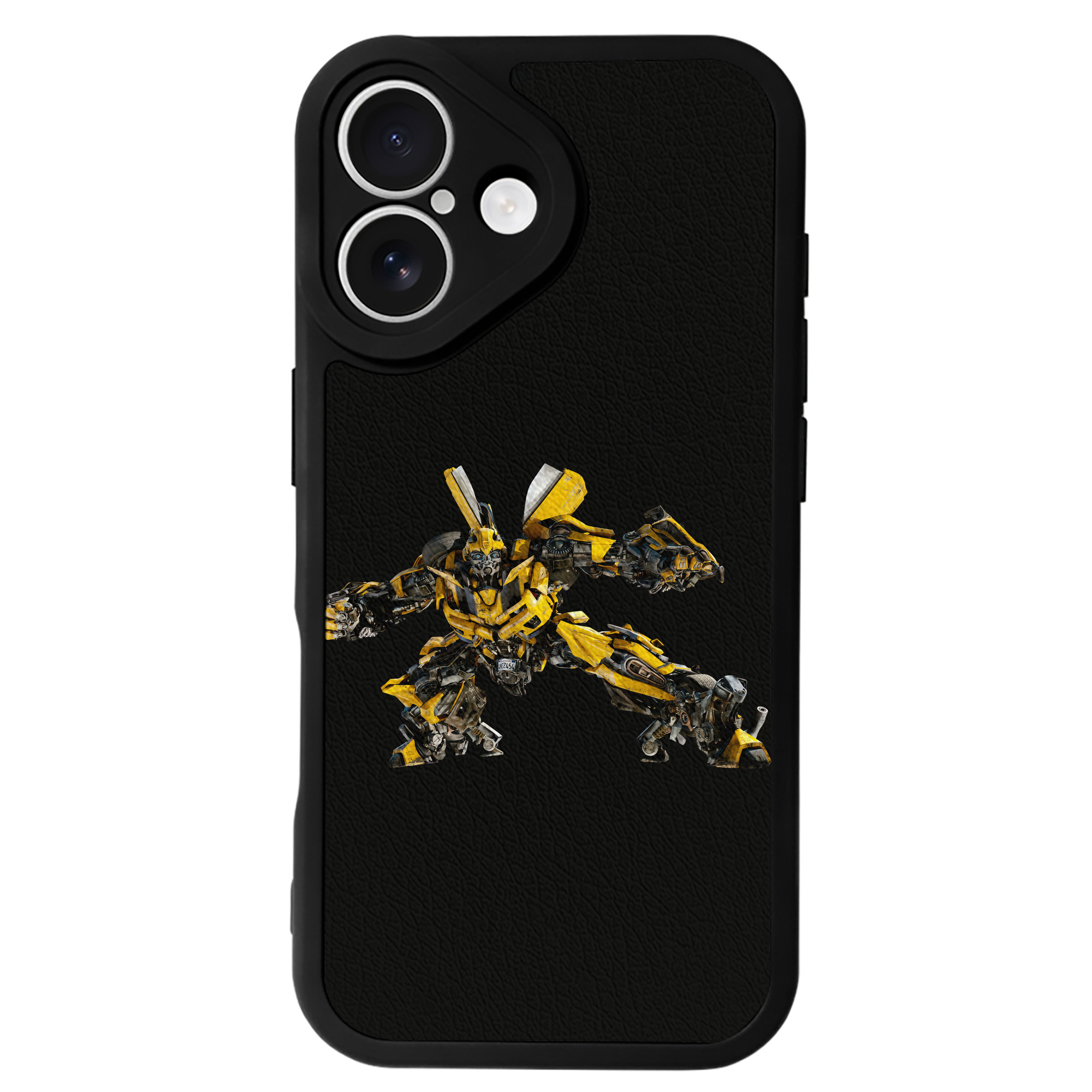 （画像用） Transformers トランスフォーマー 【iPhone 16シリーズ対応】シリコンスマホケース（レザー調） 材質：シリコン